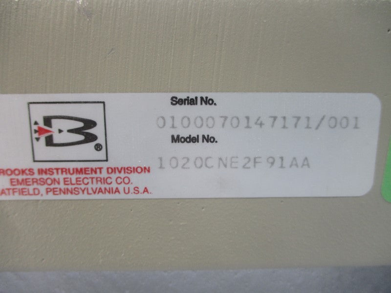 BROOKS INSTRUMENT 1020CNE2F91AA 130PSI NSNP
