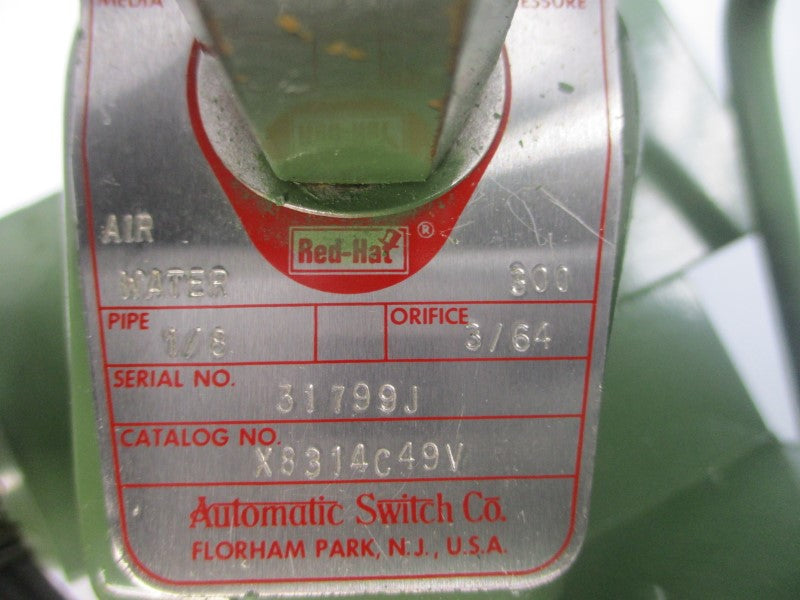 NORTH AMERICAN H1013-098-147 120V 300PSI 1/8" NSNP