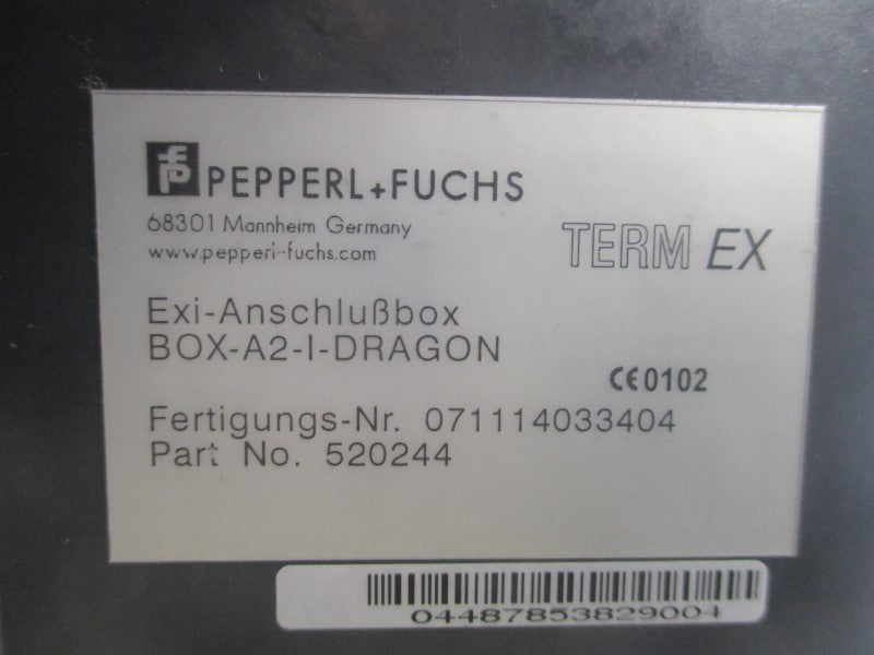 PEPPERL+FUCHS 520244 8146/2041 NSNP
