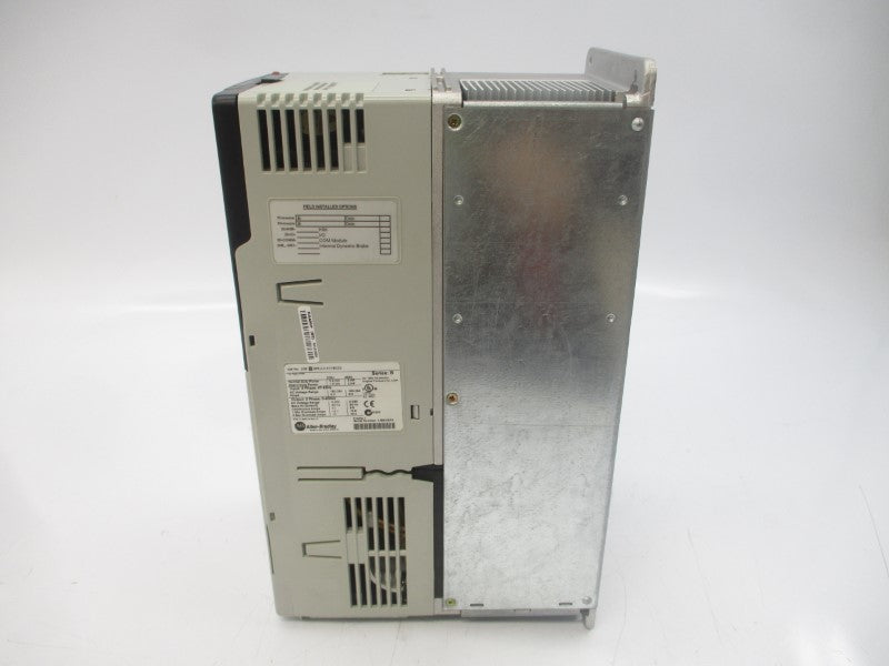 ALLEN BRADLEY 20BB9P6A0AYYBCD0 SER. B F/W 4.001 180-264VAC 17A NSNP