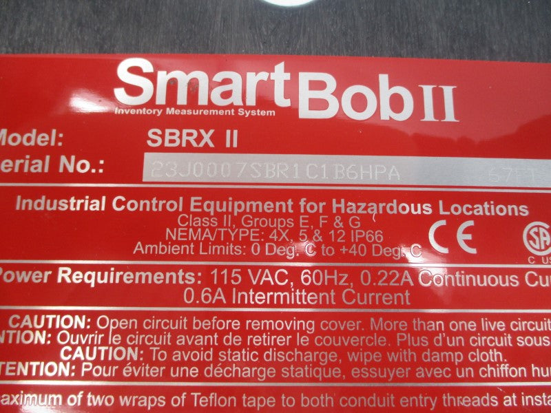 BIN MASTER SBRXII 115VAC 0.6A NSNP