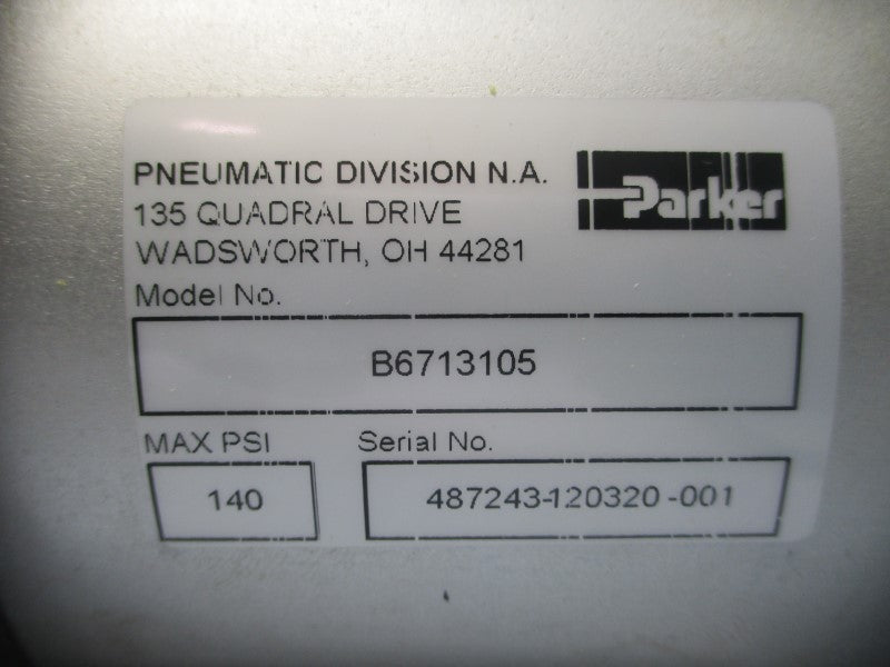 PARKER B6713105 140PSI NSNP