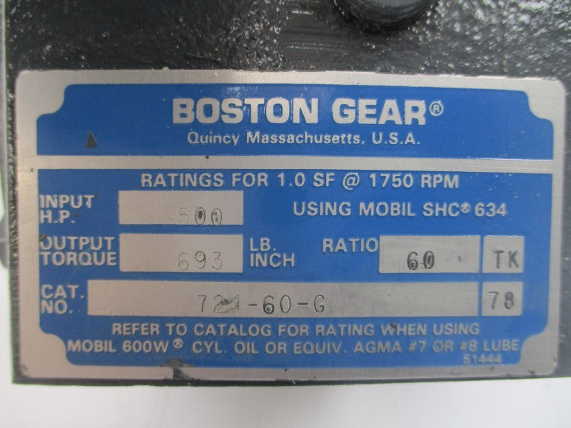 BOSTON GEAR 721-60-G NSMP