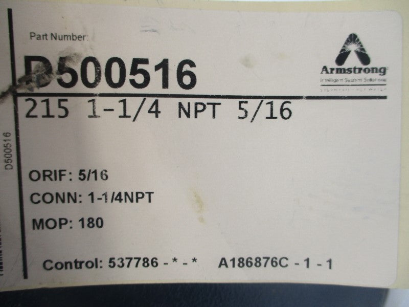 ARMSTRONG 215 D500516 1-1/4" NSNP