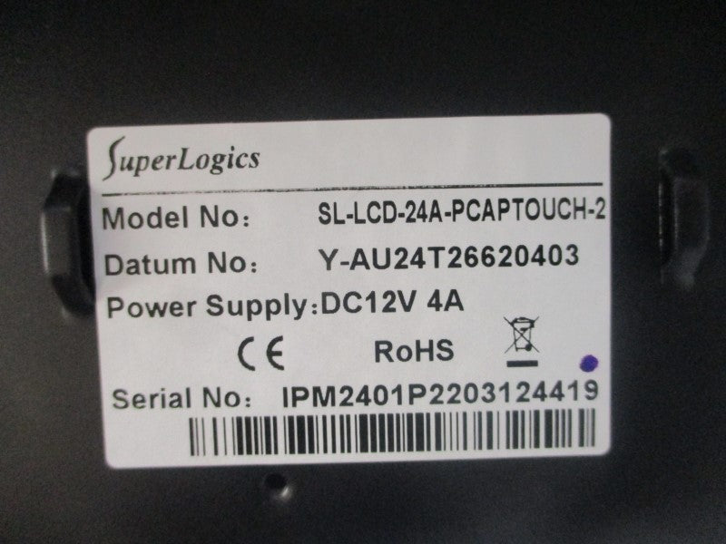 SUPER LOGICS SL-LCD-24A-PCAPTOUCH-2 12VDC 4A NSNP