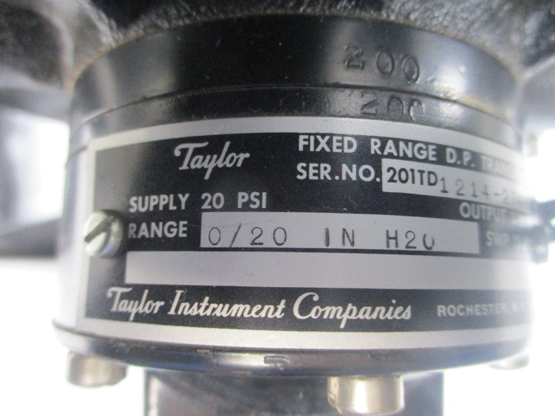 TAYLOR 201TD1214-2765A 20PSI NSNP