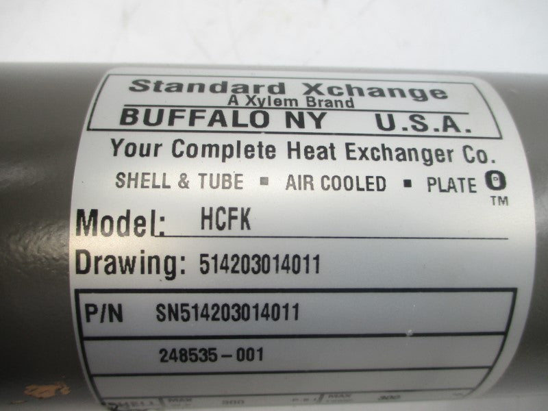 STANDARD XCHANGE HCFK SN514203014011 150/300PSI NSNP