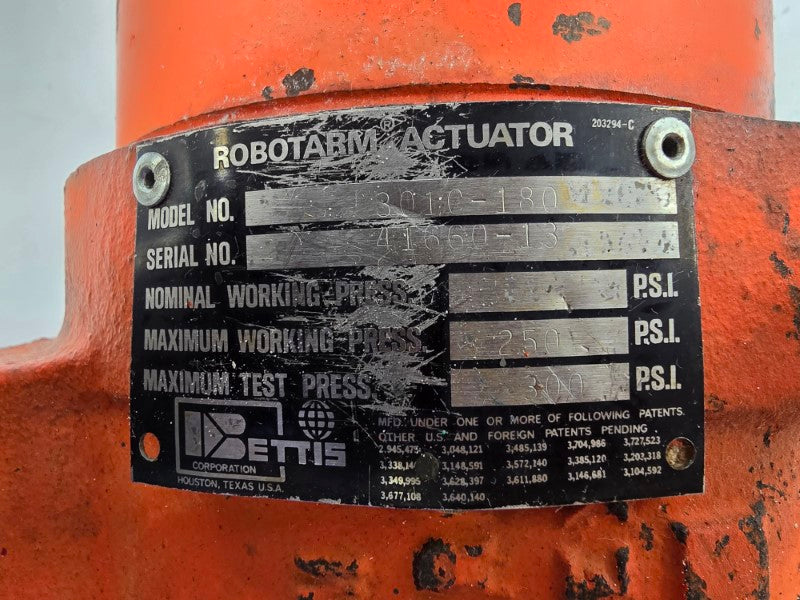 BETTIS 301C-180 250/300PSI UNMP