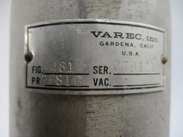 VAREC 481 2PSI 2" UNMP