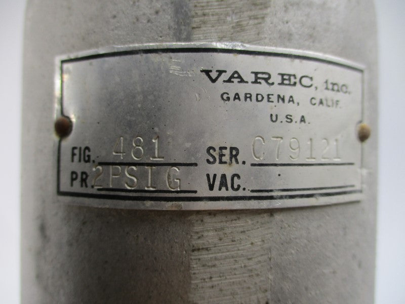 VAREC 481 2PSI 2" UNMP