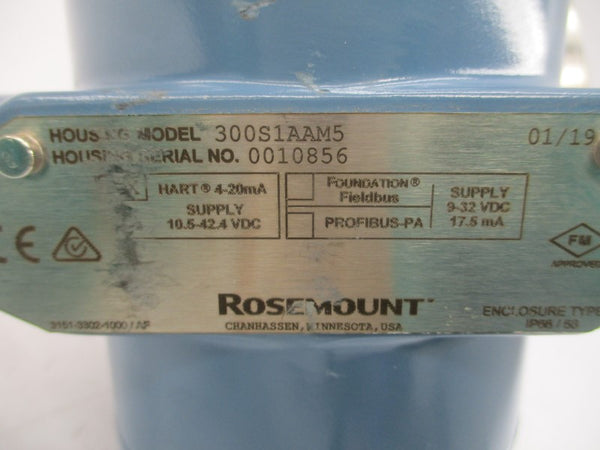 ROSEMOUNT 3051SAL1CG2AA1A1020DFF71DA00DA2M5 10.5-42.4VDC 9PSI NSNP