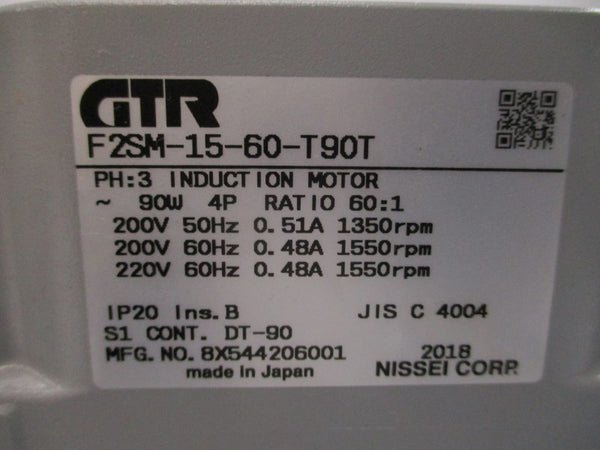 GTR F2SM-15-60-T90T 200/220V 0.48/0.51A NSMP