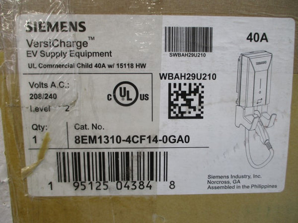 SIEMENS 8EM1310-4CF14-0GA0 208/240VAC 40A NSMP