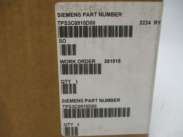 SIEMENS TPS3C0910D00 NSFS