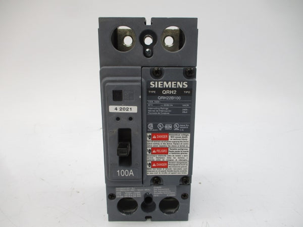 SIEMENS QRH22B100 240V 100A NSMP