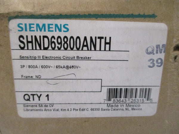 SIEMENS SHND69800ANTH 600V 800A NSMP