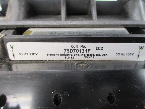 SIEMENS 14JUH32AF 110/120V 135A UNMP