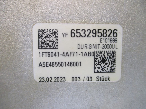 SERVO MOTOR 1FT6041-4AF71-1AB0 (AS IS) NSNP