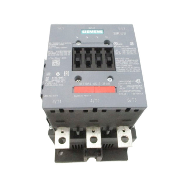 SIEMENS 3RT1054-6SP36-3PA0 200-277V 160A UNMP