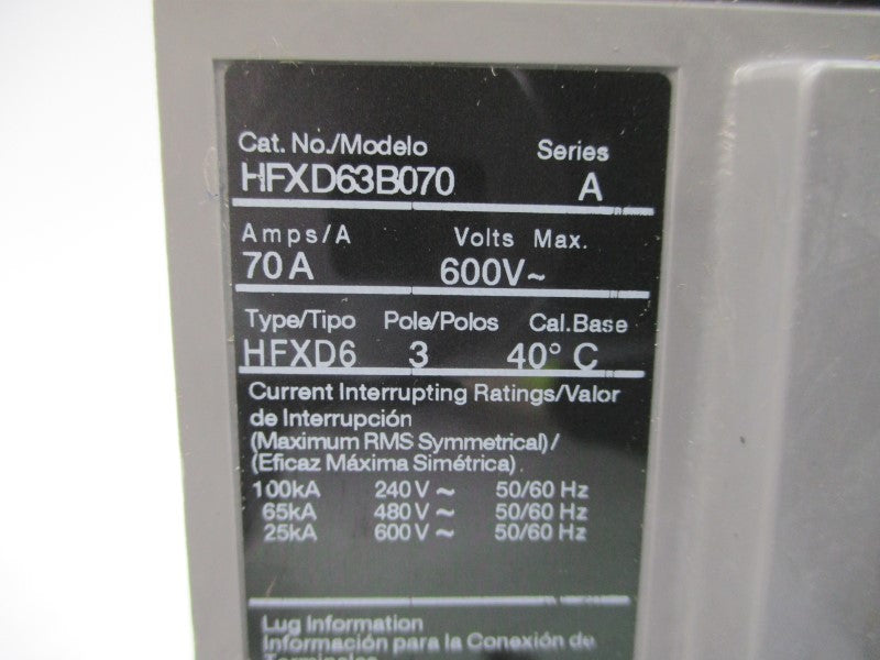 SIEMENS HFXD63B070 SER. A 600V 70A NSMP