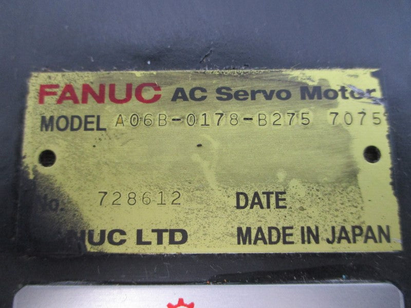 FANUC A06B-0178-B275-7075 UNMP