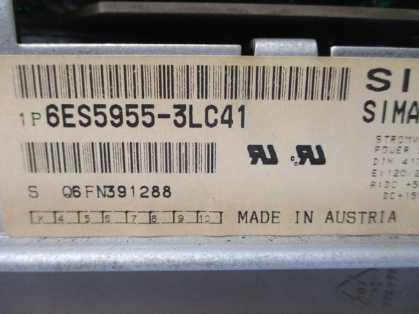 SIEMENS 6ES5955-3LC41 120/230V 18A UNMP