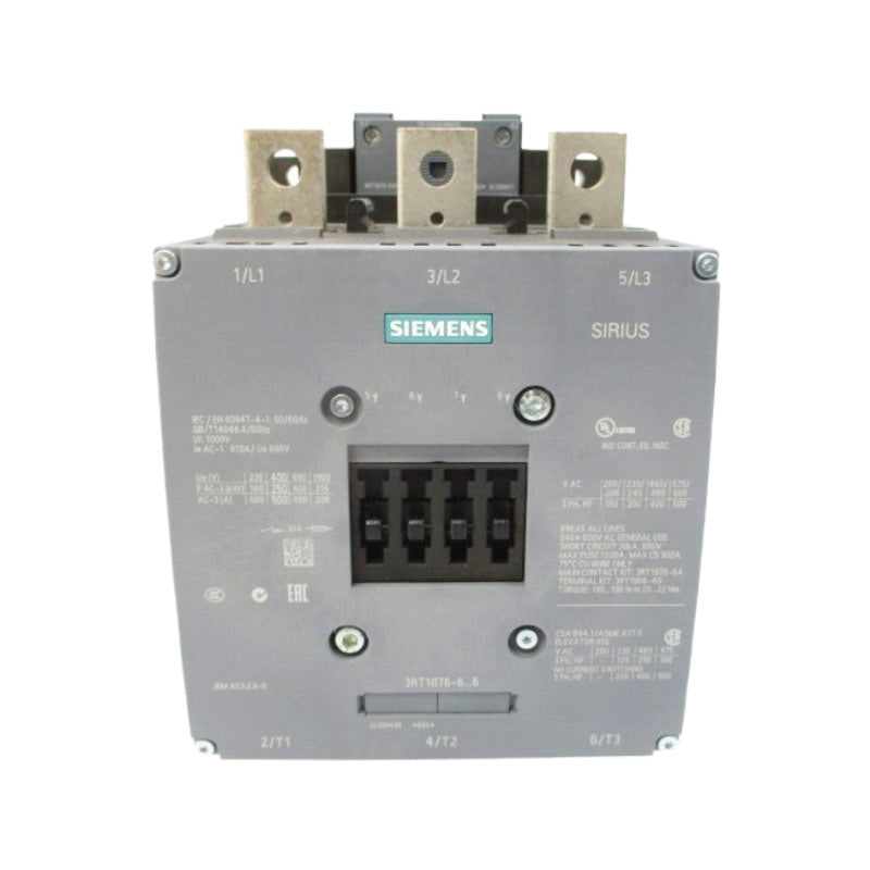 SIEMENS 3RT1076-6AF36 110-127V 610A NSNP