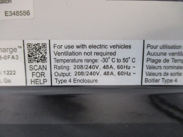 SIEMENS 8EM1312-5CF18-0FA3 208/240V 48A REV. 0.1 NSNP