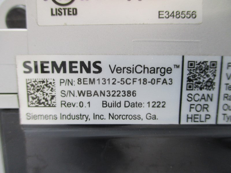 SIEMENS 8EM1312-5CF18-0FA3 208/240V 48A REV. 0.1 NSNP