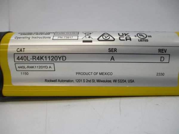 ALLEN BRADLEY 440L-R4K1120YD SER. A 24VDC REV. D NSNP