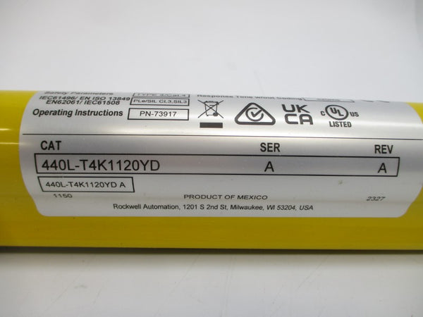 ALLEN BRADLEY 440L-T4K1120YD SER. A 24VDC REV. A NSMP