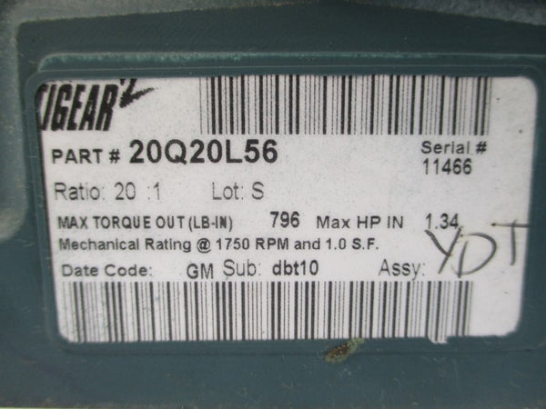 DODGE 20Q20L56 UNMP
