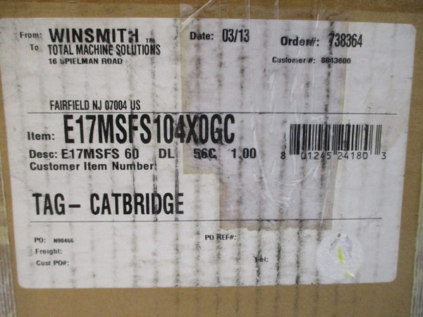 WINSMITH E17MSFS104X0GC NSMP