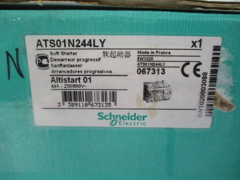 SCHNEIDER ELECTRIC ATS01N244LY 240VAC 6A NSMP