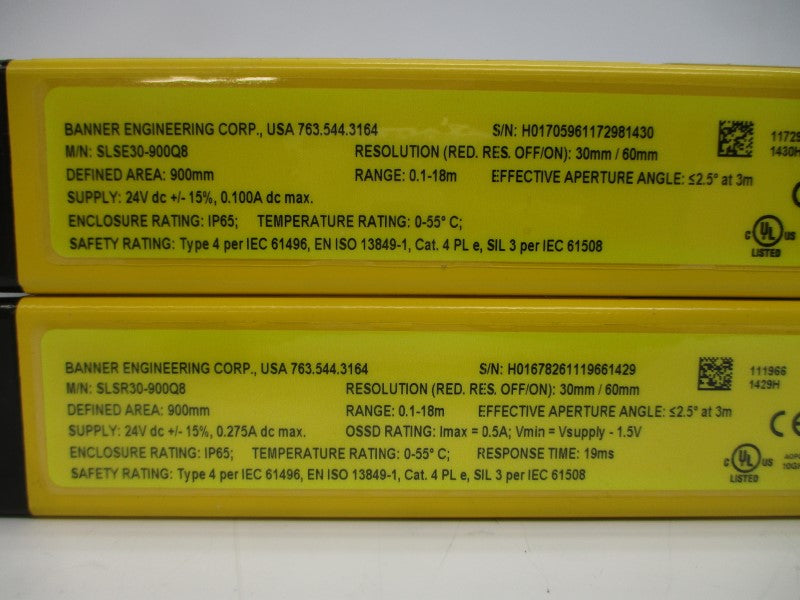 BANNER ENGINEERING SLSP30-900Q88 72392 NSMP