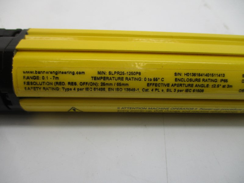 BANNER ENGINEERING SLPR25-1250P8 24VDC 0.150A NSNP