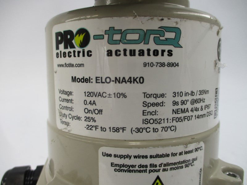 FLOTITE ELO-NA4K0 T23SS 120VAC 0.4A 1/2" NSNP