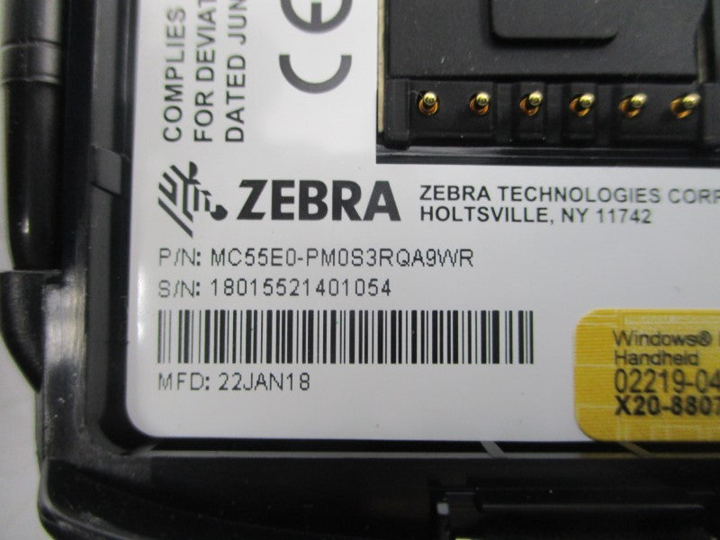 ZEBRA MC55E0-PM0S3RQA9WR 5.4V 3A NSMP