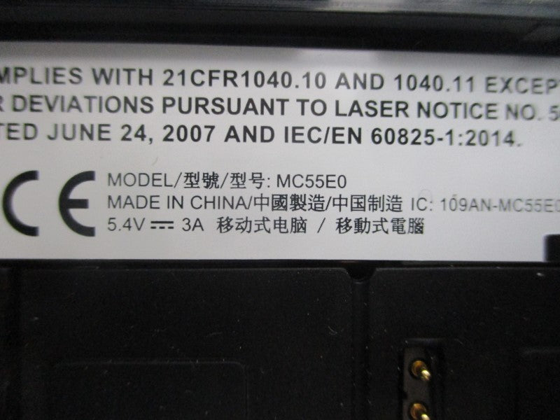 ZEBRA MC55E0-PM0S3RQA9WR 5.4V 3A NSMP