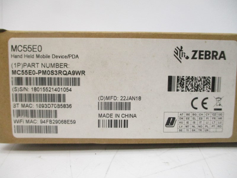 ZEBRA MC55E0-PM0S3RQA9WR 5.4V 3A NSMP