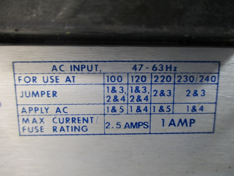 POWER-ONE HD24-4.8-A 24VDC 4.8A UNMP