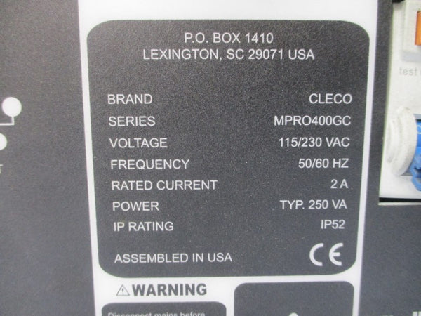 CLECO MPRO400GC-S 115/230VAC 2A UNMP