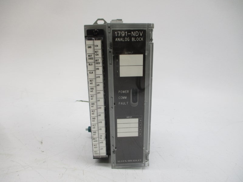 ALLEN BRADLEY 1791-NDV SER. A F/W A 24VDC REV. E01 NSMP