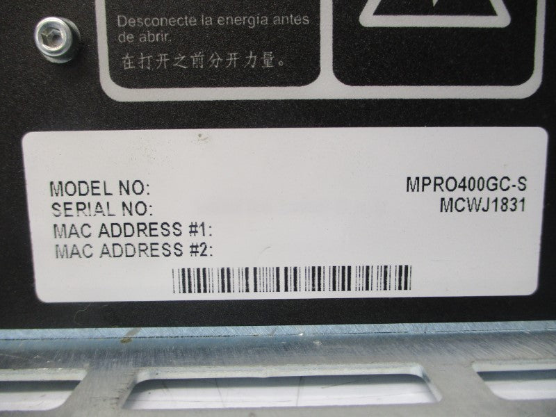 CLECO MPRO400GC-S 115/230VAC 2A (AS PICTURED) UNMP