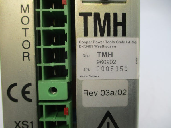 COOPER POWER TOOLS TMH 960902 REV. 03A/02 UNMP