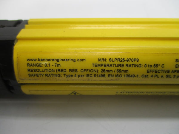 BANNER ENGINEERING SLPR25-970P8 24VDC 0.150A NSNP