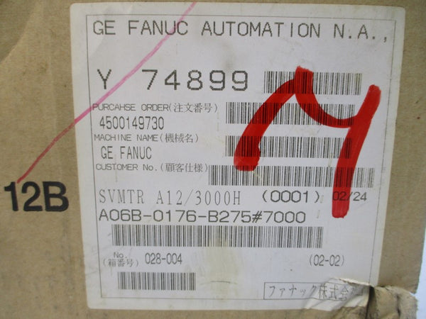FANUC A06B-0176-B275#7000 271VAC 6.6A NSMP
