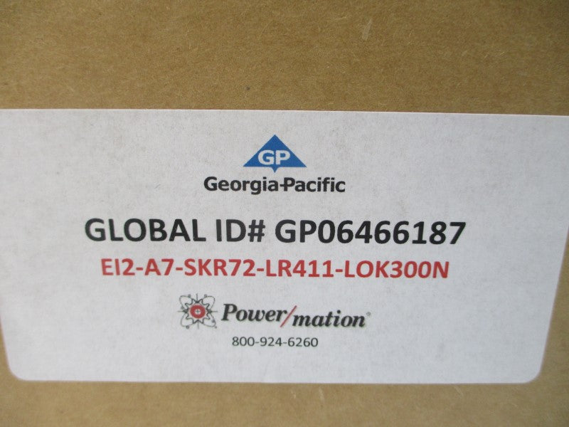 GEORGIA PACIFIC EI2-A7-SKR72-LR411-LOK300N 110V 3A NSMP