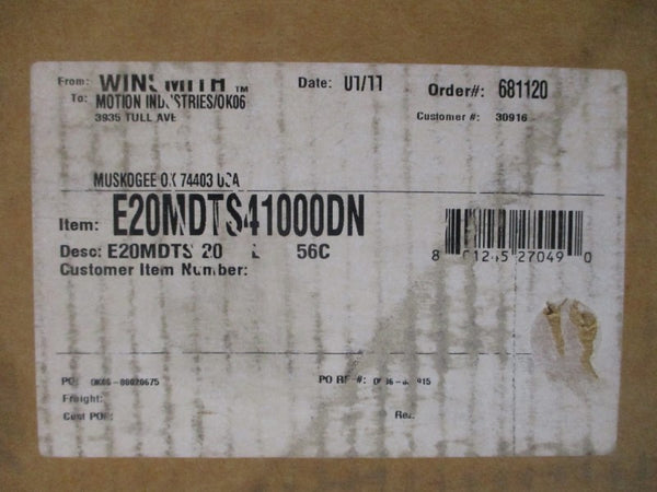 WINSMITH E20MDTS41000DN NSMP