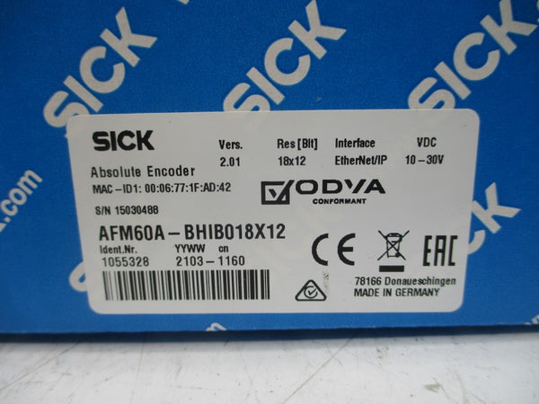 SICK AFM60A-BHIB018X12 1055328 10-30VDC NSMP